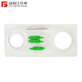 FCJ factory Micro tube PLC splitter Sc/APC FTTH Splitter PLC Splitter Single Mode Connector