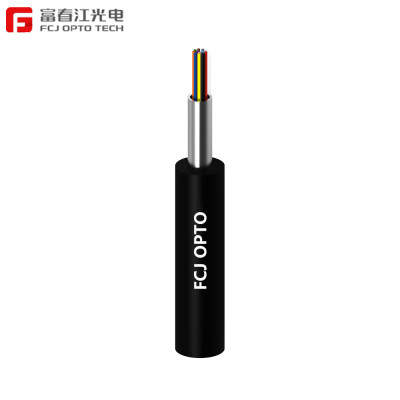 Cable redondo de acero inoxidable Cable de Fibra Óptica-FCJ OPTO TECH