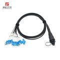 Cable de fibra óptica impermeable MPO MTP Patchcord-FCJ OPTO TECH