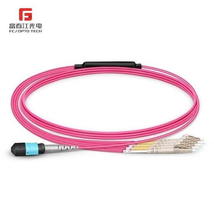 MPO/MTP-LC Breakout Patchcord Optic Fiber Cable-FCJ OPTO TECH