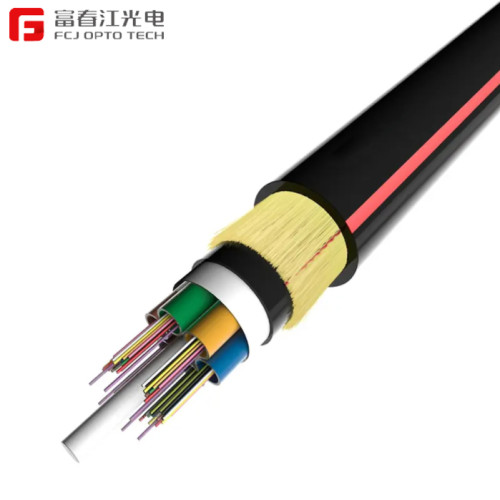 Double PE jacket ADSS All Dielectric Self-Supporting Fiber Optic Cable