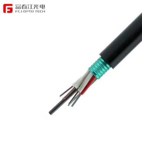 Special optical fiber with high resistance to electrical corrosion, voltage level and high gear distance