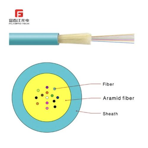 GJFV Multi-core Indoor Micro Fiber Optic Cable from China
