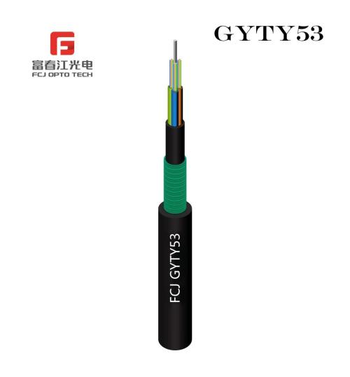 Stranded Loose Tube Armored Fiber Optic Cable GYTY53