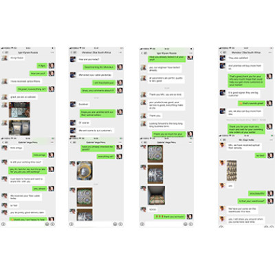 FCJ outdoor aerial asu fiber cable aerial self-supported asu fiber optic cable fibra mini adss 24 hilos asu span 120