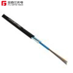 FCJ factory GYFXTBY Flat single core optical cable 2 12 core fiber optic