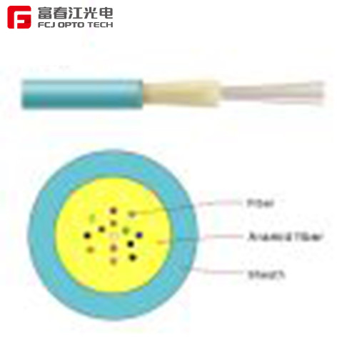 FCJ factory GJFV Multi-core Indoor Micro Fiber Optic Cable from China