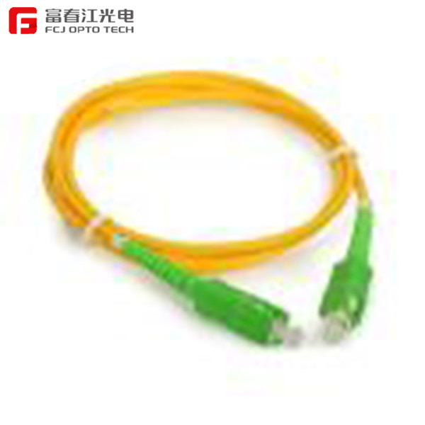 FCJ factory Patchcords with SC/APC connectors singlemode,simplex -FCJ OPTO TECH