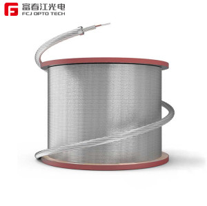 FCJ factory Manufacturer power cable aerial self supporting opgw fiber optic cable  View More