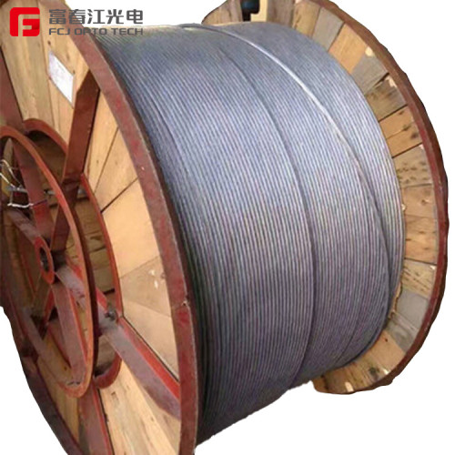 FCJ factory Aluminium Clad Steel Wire stainless Steel Tube Optic fiber Cable OPGW wire ground function Price