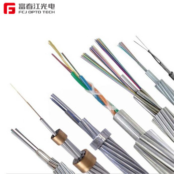 FCJ factory anti lightning anti corrosion performance opgw ground wire fiber optical cable