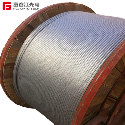 FCJ factory anti lightning anti corrosion performance opgw ground wire fiber optical cable