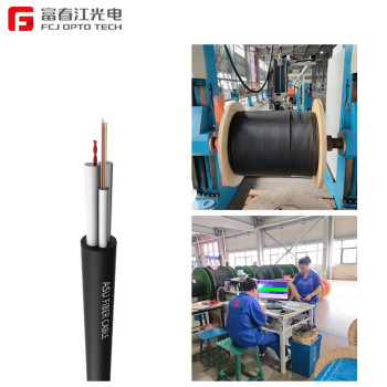 FCJ Self Supporting Aerial Mini ADSS 12 Core ASU Fiber Optic Cable