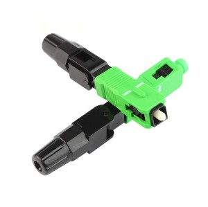 FCJ Best Selling sc apc upc optical fiber sc/upc sc/apc quick connector fast connector