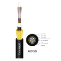 Double PE jacket ADSS All Dielectric Self-Supporting Fiber Optic Cable-FCJ OPTO TECH
