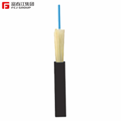 Outdoor single core tight-buffered aerial fiber optic cable TPU jacketed -FCJ OPTO TECH