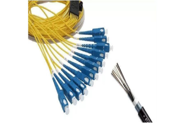 Frequency bandwidth, low loss multimode fiber.