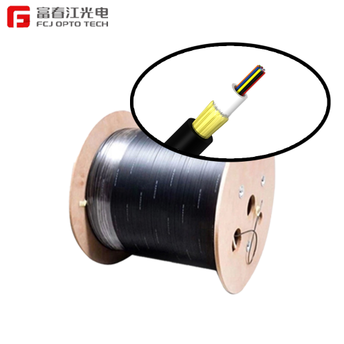 FCJ factory Center tube micro cable   24 core fiber micro cable   Outdoor Optic Cable