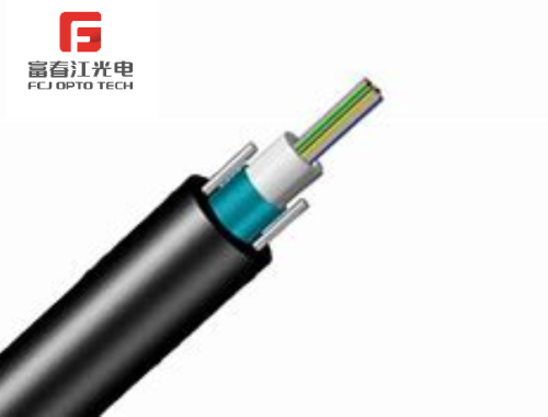 FCJ  overseas custom GYTS 4 8 96 core outdoor G652D Duct single mode optical fiber cable