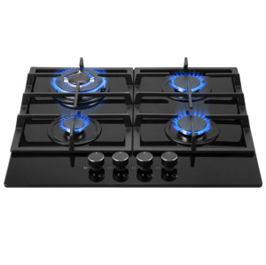 4 Burner Glass Gas Hob MGBG-604M2|600mm