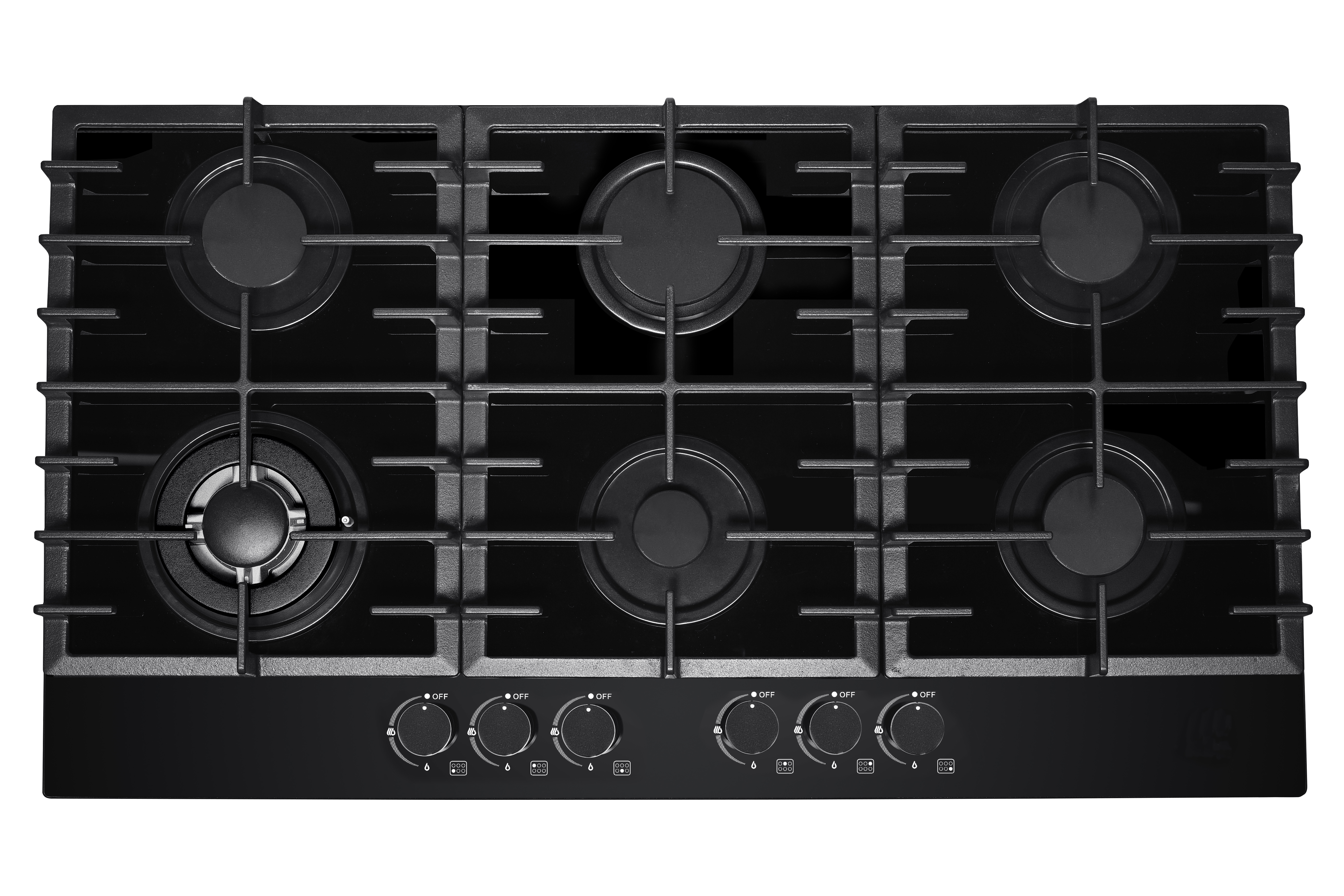 6 gas hob cooker