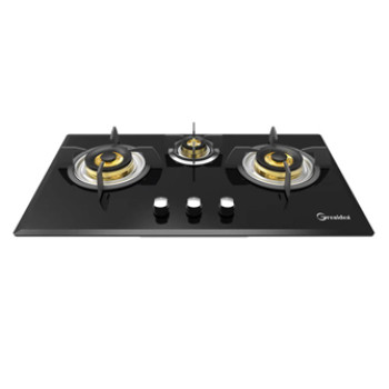 Placa vitrocerámica de gas de 3 quemadores HBG-733M8-FB|730mm