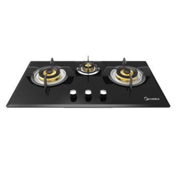 3 Burner Glass Gas Hob HBG-733M8-FB|730mm