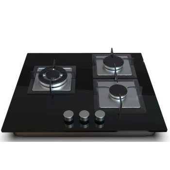 3 Burner Glass Gas Hob MGBG-603S2|600mm