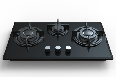 3 Burner Glass Gas Hob HBG-733A2|730mm