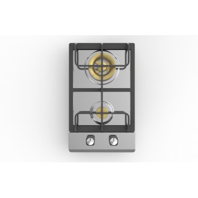 2 Burner Stainless Steel Gas Hob|MGBS-312R3|12 inch