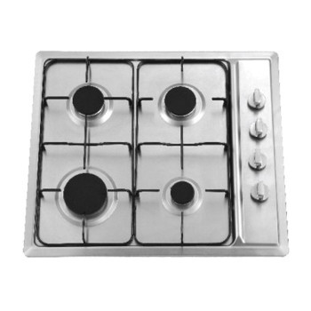Encimera de gas de acero inoxidable de 4 quemadores|MGBS-604E|590mm