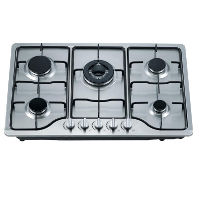 5 Burner Stainless Steel Gas Hob|MGBS-875B|860mm