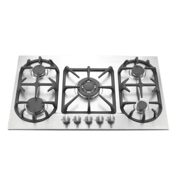 Encimera de gas de acero inoxidable de 5 quemadores|MGBS-875I(S)|36 pulgadas