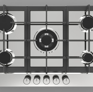 5 Burner Stainless Steel Gas Hob|MGBS-765B6|30 inch