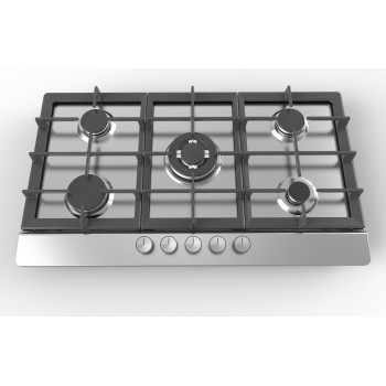 5 Burner Stainless Steel Gas Hob|MGBS-865B6|36 inch