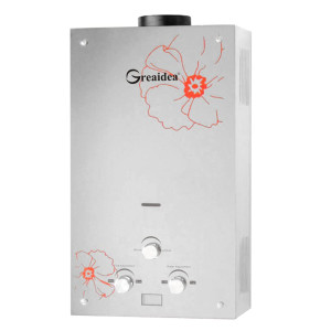 RU Стеклянный газовый проточный водонагреватель JSD-G8