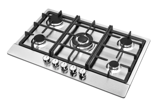 5 Burner Stainless Steel Gas Hob|MGBS-765B4|760mm