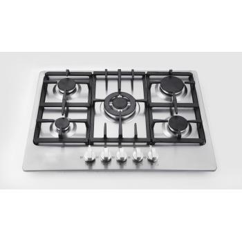 5 Burner Stainless Steel Gas Hob|MGBS-705A1|700mm