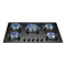 5 Burner Glass Gas Hob MGBG-775C3|770mm