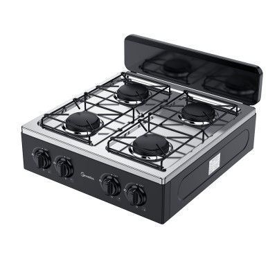 Stainless Stee Gas Stovel Countertop Four Burner Liquefied Petroleum Gas Stove TGB4-PS