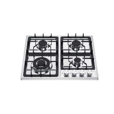 Placa de gas de acero inoxidable de 4 quemadores | MGBS-604F | 585 mm