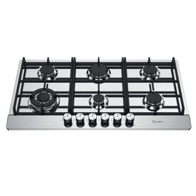 6 Burner Stainless Steel Gas Hob|MGBS-866B4|860mm