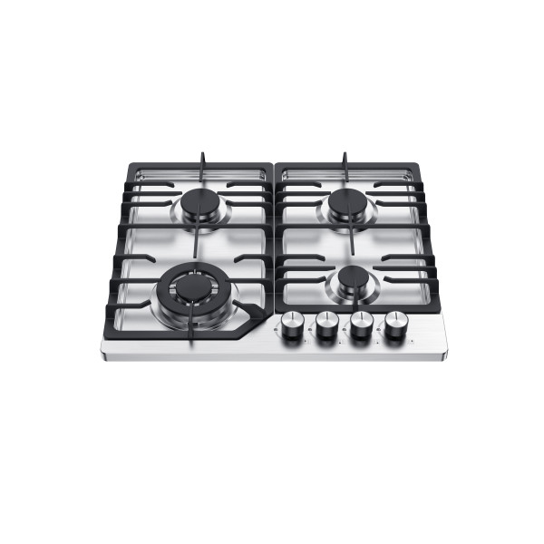 Placa de gas de acero inoxidable de 4 quemadores | MGBS-604T | 590 mm