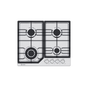 Placa de gas de acero inoxidable de 4 quemadores | MGBS-604T | 590 mm