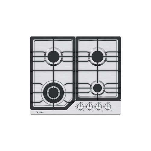 4 Burner Stainless Steel Gas Hob|MGBS-604T|590mm