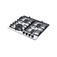 Placa de gas de acero inoxidable de 4 quemadores | MGBS-604T | 590 mm