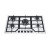 5 Burner Stainless Steel Gas Hob MGBS-765B5|760mm