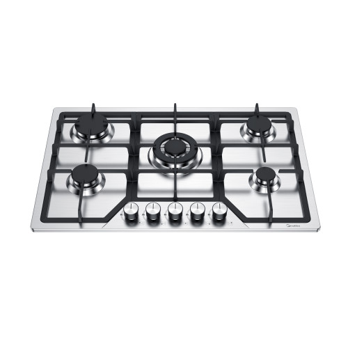 5 Burner Stainless Steel Gas Hob MGBS-765B5|760mm