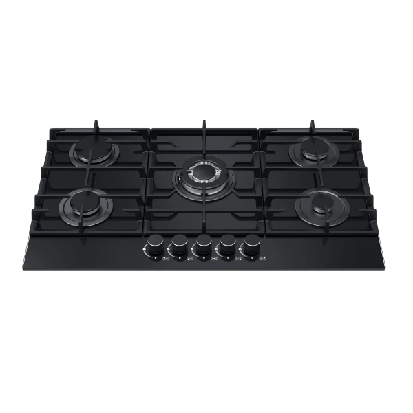 5 Burner Glass Gas Hob MGBG-875G|870mm
