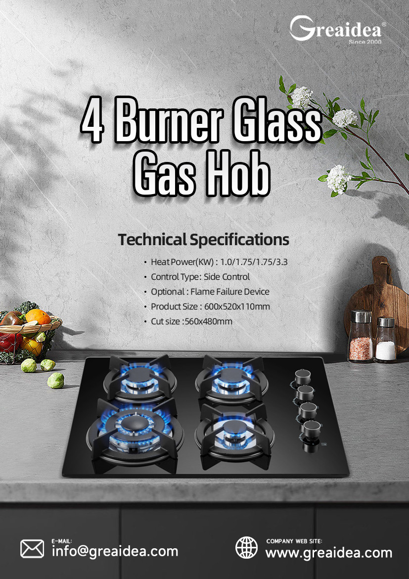 All About Glass Top Gas Hobs: Pros and Cons